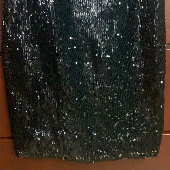 Silence & noise black sequence dress size 0 - Picture 4 of 6